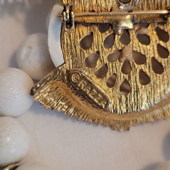 Rare VTG Luca Razza Brooch - Picture 4 of 5